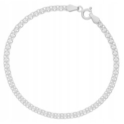 Bransoletka srebrna damska bismark srebro próba 925