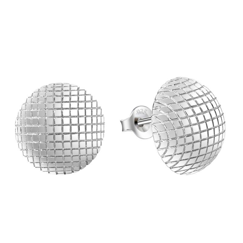 Srebrne kolczyki damskie sztyfty srebro próba 925