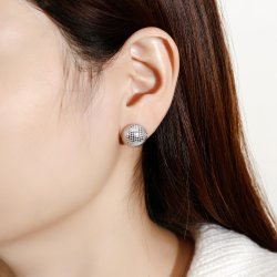 Srebrne kolczyki damskie sztyfty srebro próba 925