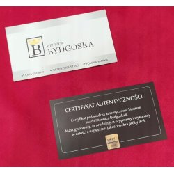 Naszyjnik srebrny serce i wieczna róża na walentynki urodziny srebro grawer