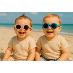 Elastyczne okulary przeciwsłoneczne polaryzacyjne dla dzieci 6–36 miesięcy etui