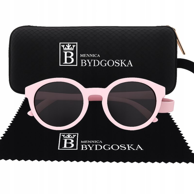 Elastyczne okulary przeciwsłoneczne polaryzacyjne dla dzieci 6–36 miesięcy etui