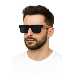 Okulary przeciwsłoneczne męskie polaryzacyjne ochrona filtr uv400 etui