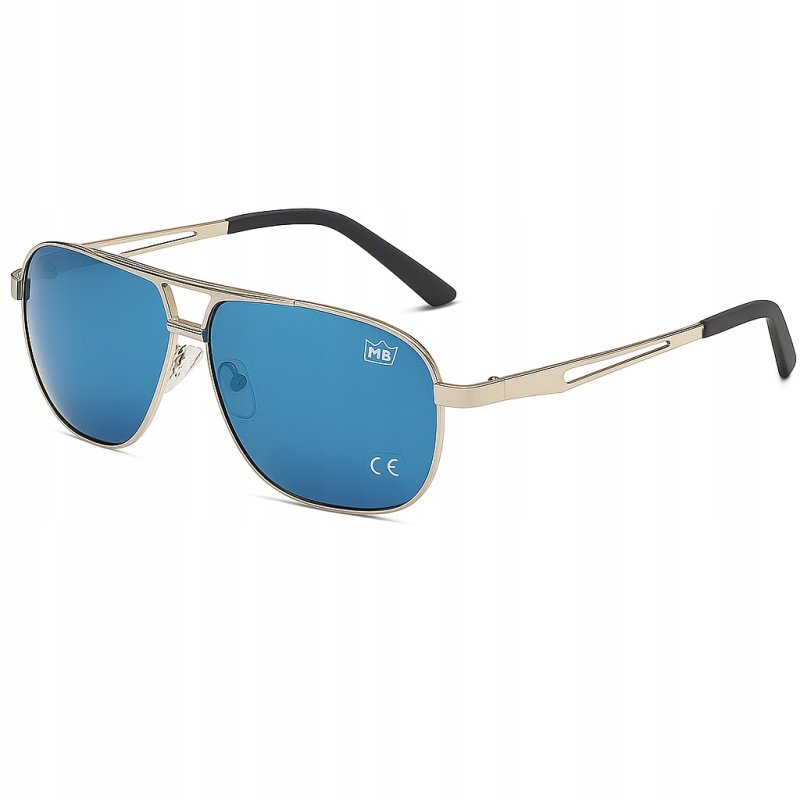 Okulary męskie przeciwsłoneczne polaryzacyjne ochrona filtr uv400 etui