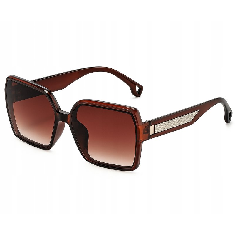 Okulary przeciwsłoneczne damskie polaryzacyjne ochrona filtr uv400 etui