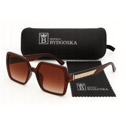 Okulary przeciwsłoneczne damskie polaryzacyjne ochrona filtr uv400 etui