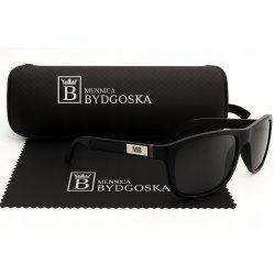 Okulary przeciwsłoneczne męskie polaryzacyjne ochrona filtr uv400 etui