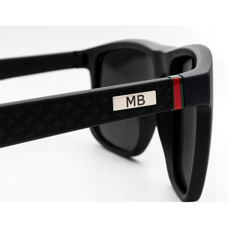 Okulary przeciwsłoneczne męskie polaryzacyjne ochrona filtr uv400 etui