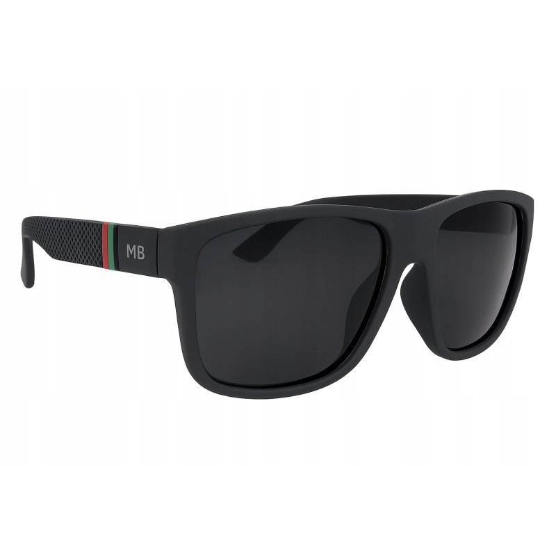 Okulary przeciwsłoneczne męskie polaryzacyjne ochrona filtr uv400 etui