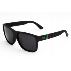 Okulary przeciwsłoneczne męskie polaryzacyjne ochrona filtr uv400 etui