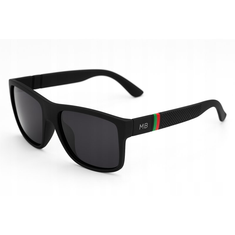 Okulary przeciwsłoneczne męskie polaryzacyjne ochrona filtr uv400 etui