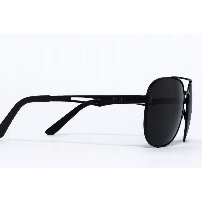 Okulary męskie polaryzacyjne aviator pilotki ochrona uv400 etui oryginalne