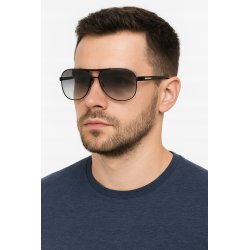 Okulary męskie polaryzacyjne aviator pilotki przeciwsłoneczne uv400 etui