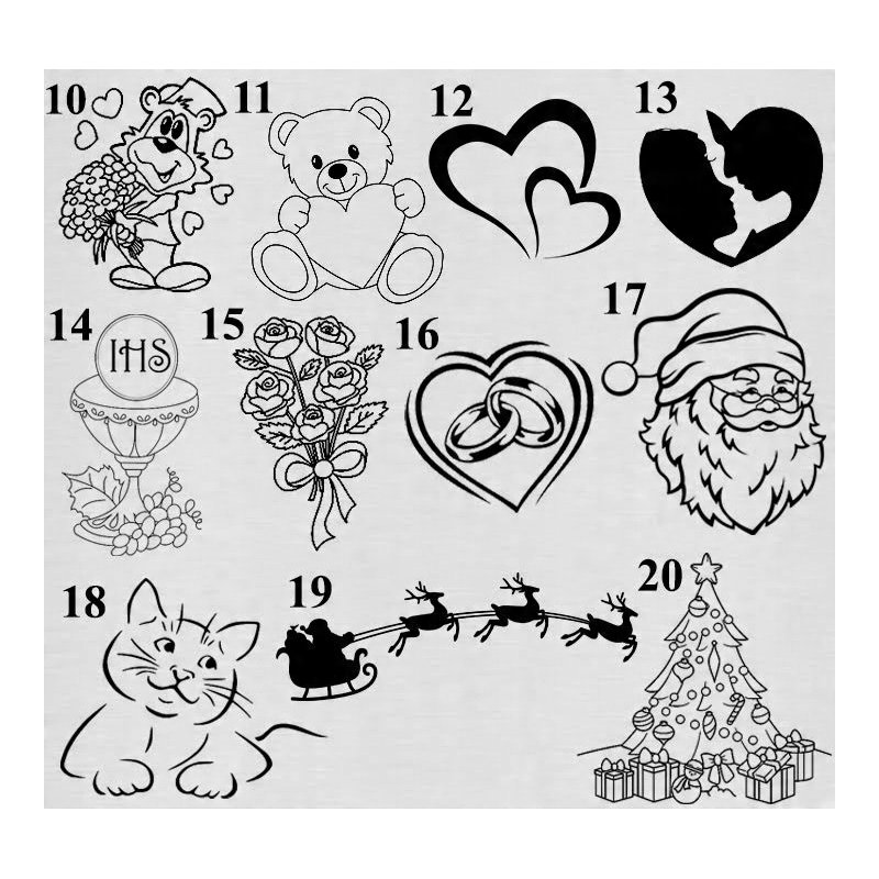 Pamiątka chrztu świętego srebrny obrazek + grawer