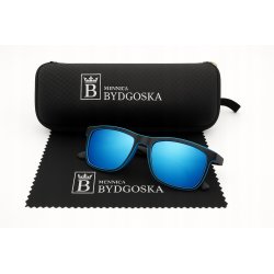 Okulary męskie polaryzacyjne przeciwsłoneczne ochrona uv400 etui oryginalne