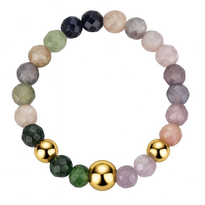 Srebrny pierścionek turmalin srebro 925 pozłacane na szczęscie