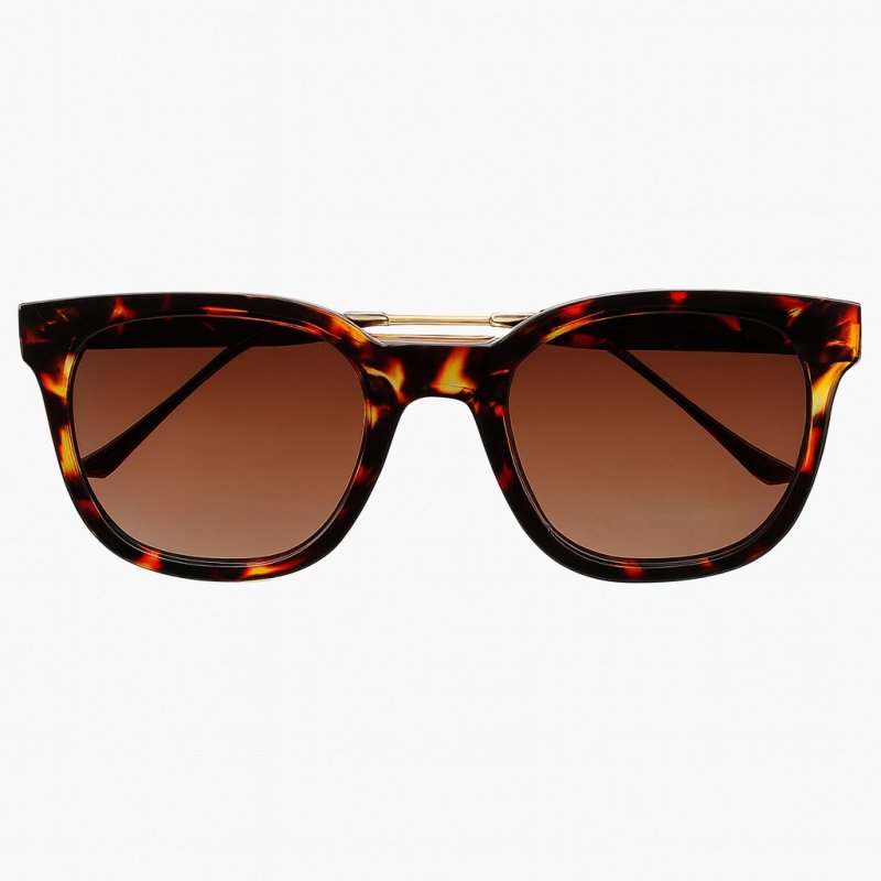 Okulary damskie przeciwsłoneczne kocie oczy Polaryzacyjne eleganckie etui