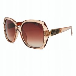 Okulary Przeciwsłoneczne Damskie Polaryzacyjne Kryształy Filtr UV400 etui