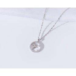 Srebrny naszyjnik damski srebro znak zodiaku byk srebro próba 925
