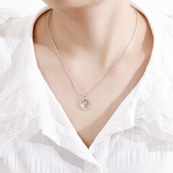 Srebrny naszyjnik damski srebro znak zodiaku byk srebro próba 925