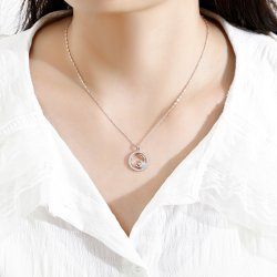 Srebrny naszyjnik damski srebro znak zodiaku rak srebro próba 925