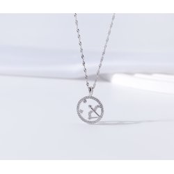 Srebrny naszyjnik damski srebro znak zodiaku strzelec srebro próba 925
