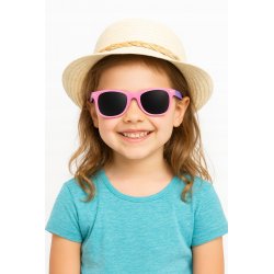 ELASTYCZNE Okulary Przeciwsłoneczne dla Dzieci 4-11 Lat Ochrona UV