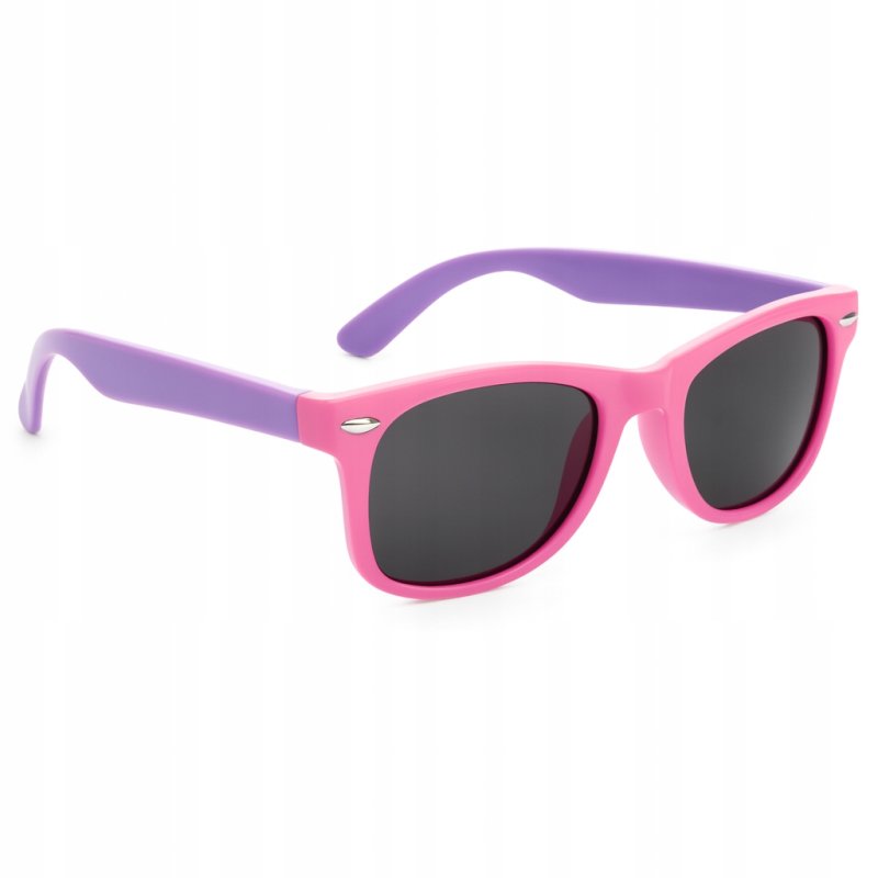 ELASTYCZNE Okulary Przeciwsłoneczne dla Dzieci 4-11 Lat Ochrona UV