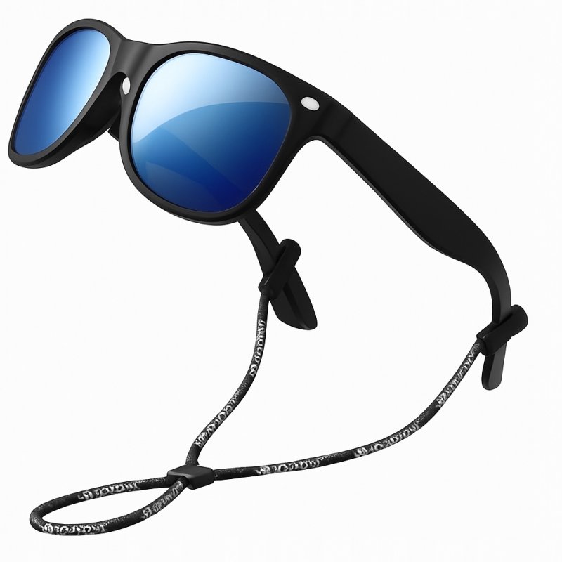 ELASTYCZNE Okulary Przeciwsłoneczne polaryzacyjne dla Dzieci 4-11 Lat etui