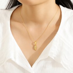 Zawieszka liść listek cyrkonie srebro pozłacane próba 925