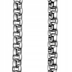 Naszyjnik krzyż stal srebrny złota belka kropki stal 316L