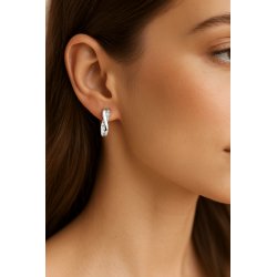 Piękne kolczyki srebrne 925 angielskie dla niej