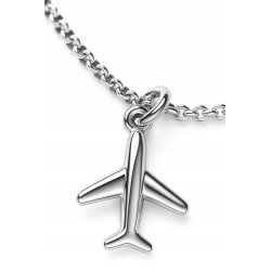 Bransoletka damska srebrna świat podróż samolot srebro próba 925 regulowana