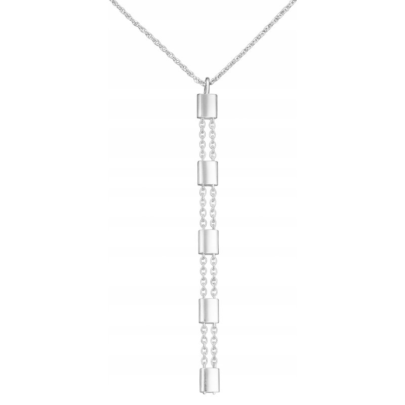 Naszyjnik damski srebrny celebrytka łańcuszek srebro próba 925 regulowany