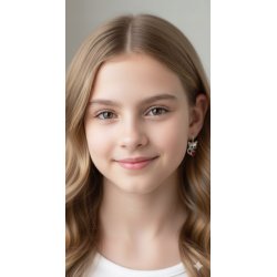 Srebrne kolczyki kotki serce cyrkonia srebro próba 925 angielskie zapięcie