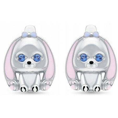 Srebrne kolczyki dla dziewczynki króliczki srebro 925 angielskie