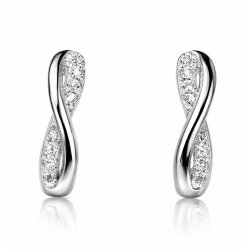 Piękne kolczyki srebrne 925 angielskie dla niej