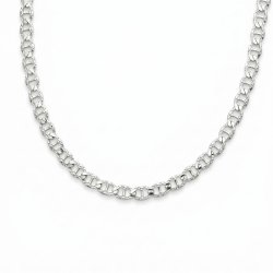 Łańcuszek naszyjnik damski pancerka gucci 45 cm srebro próba 925