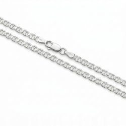 Łańcuszek naszyjnik damski pancerka gucci 45 cm srebro próba 925