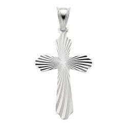 Naszyjnik srebrny łańcuszek krzyż krzyżyk komunia chrzest srebro próba 925