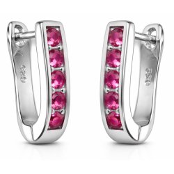 Piękne kolczyki srebrne 925 dla dziecka angielskie