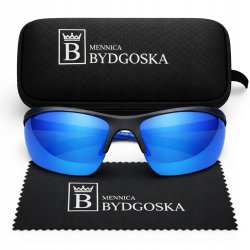 Okulary męskie przeciwsłoneczne młodzieżowe sportowe UV400 polaryzacyjne