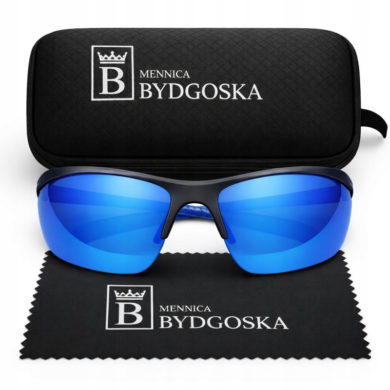Okulary męskie przeciwsłoneczne młodzieżowe sportowe UV400 polaryzacyjne