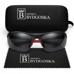 Okulary męskie przeciwsłoneczne młodzieżowe sportowe UV400 polaryzacyjne