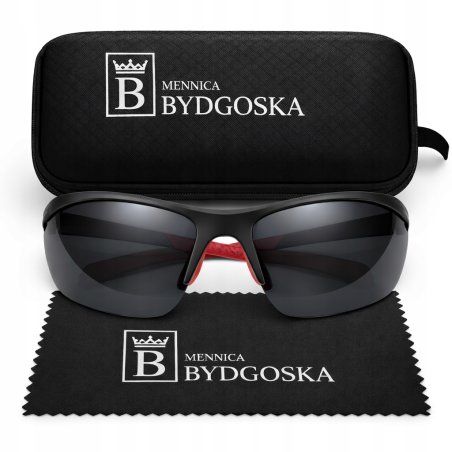 Okulary męskie przeciwsłoneczne młodzieżowe sportowe UV400 polaryzacyjne