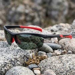 Okulary męskie przeciwsłoneczne młodzieżowe sportowe UV400 polaryzacyjne