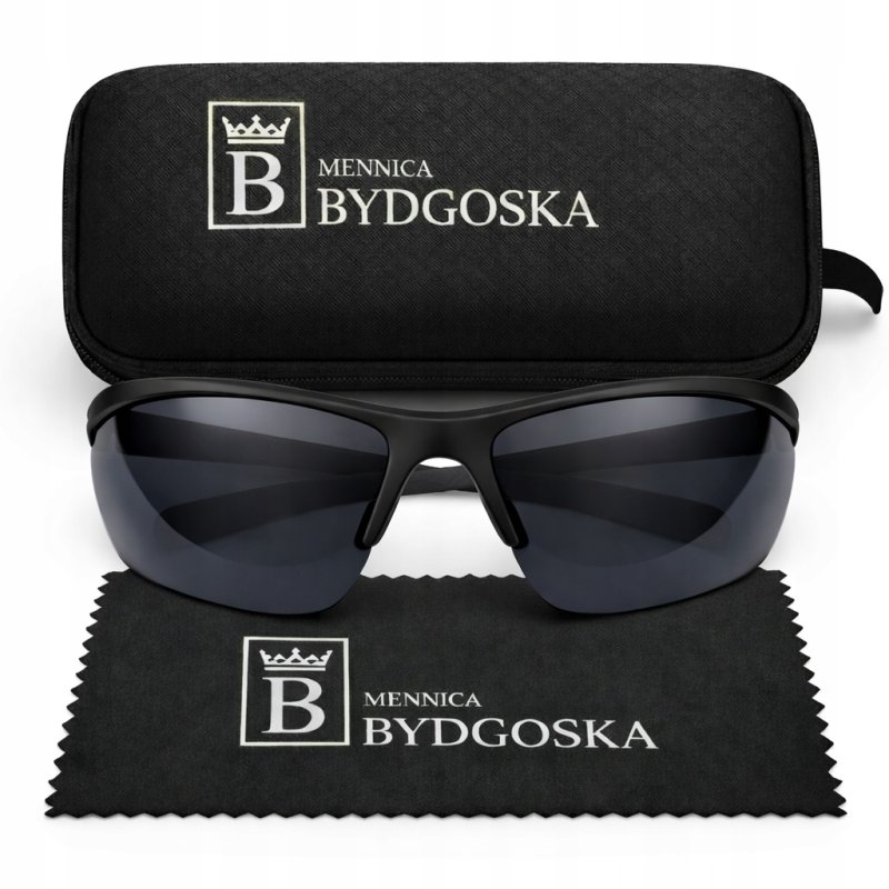 Okulary przeciwsłoneczne męskie młodzieżowe rowerowe UV400 polaryzacyjne