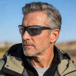 Okulary przeciwsłoneczne męskie młodzieżowe rowerowe UV400 polaryzacyjne