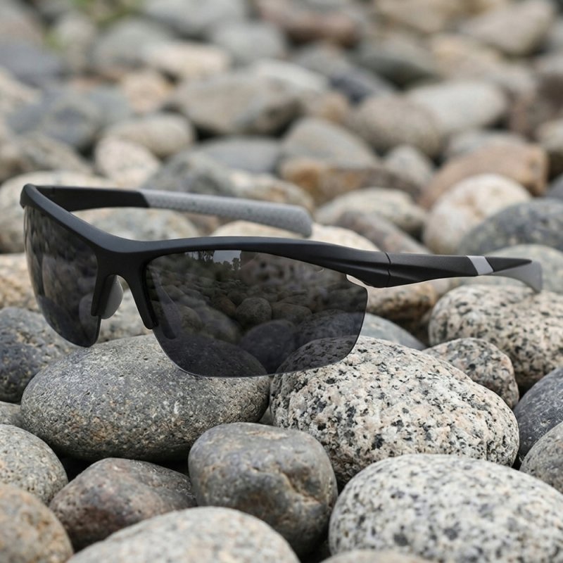 Okulary przeciwsłoneczne męskie młodzieżowe rowerowe UV400 polaryzacyjne