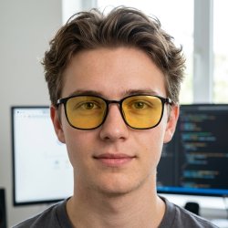 Okulary damskie męskie do komputera blokujące światło niebieskie UV400